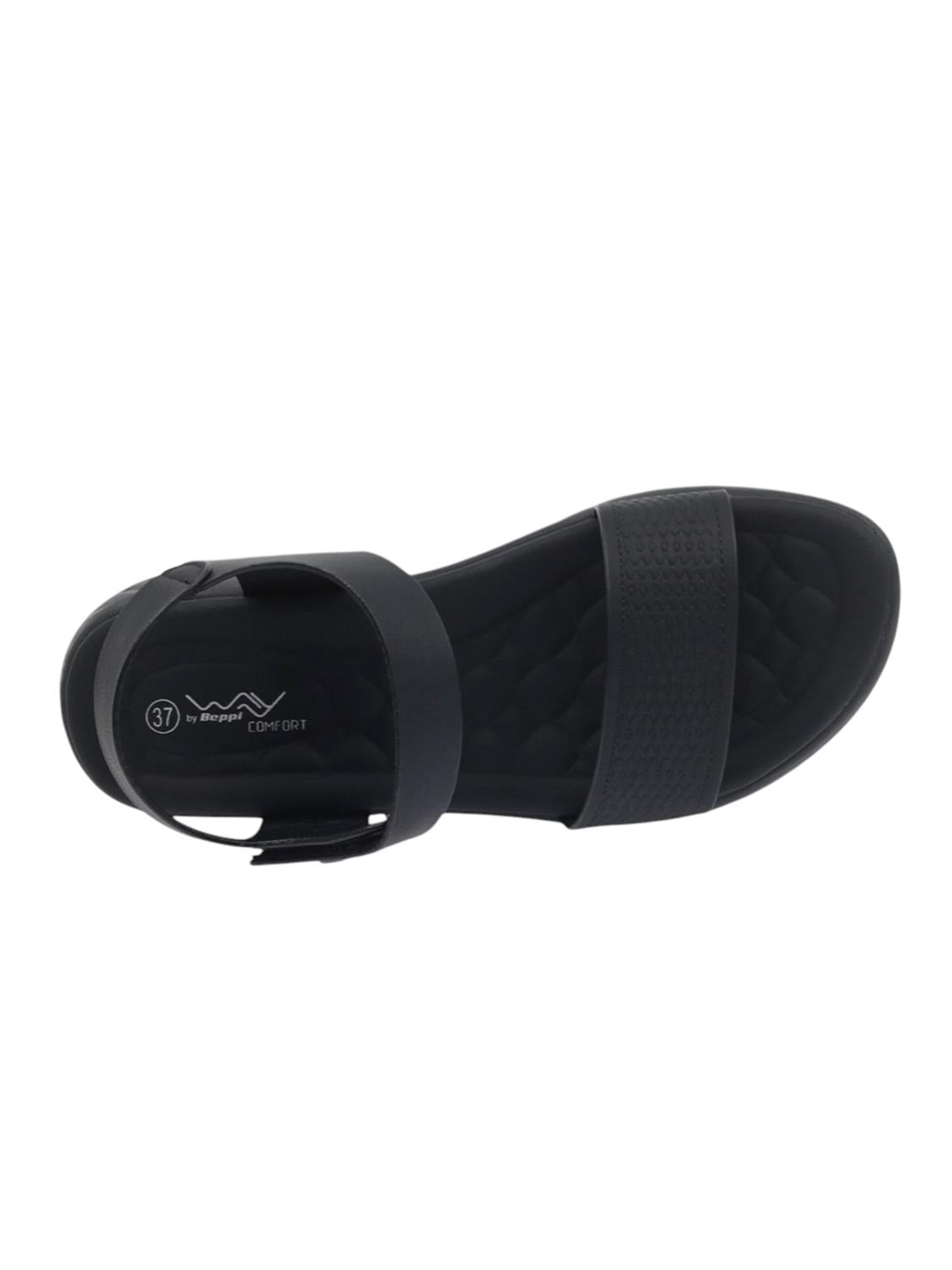 Sandales 'Casual Sandal' Beppi en noir