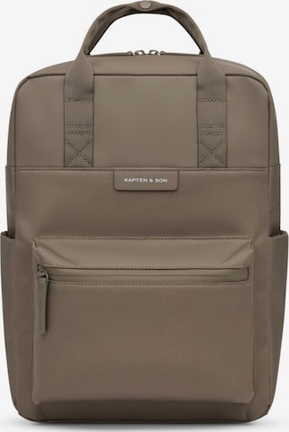 Kapten & Son Backpack 'Bergen Pro' in Brown: front