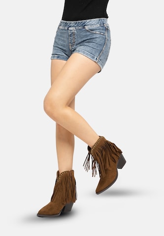 Salinyang Ankelstøvler i brun