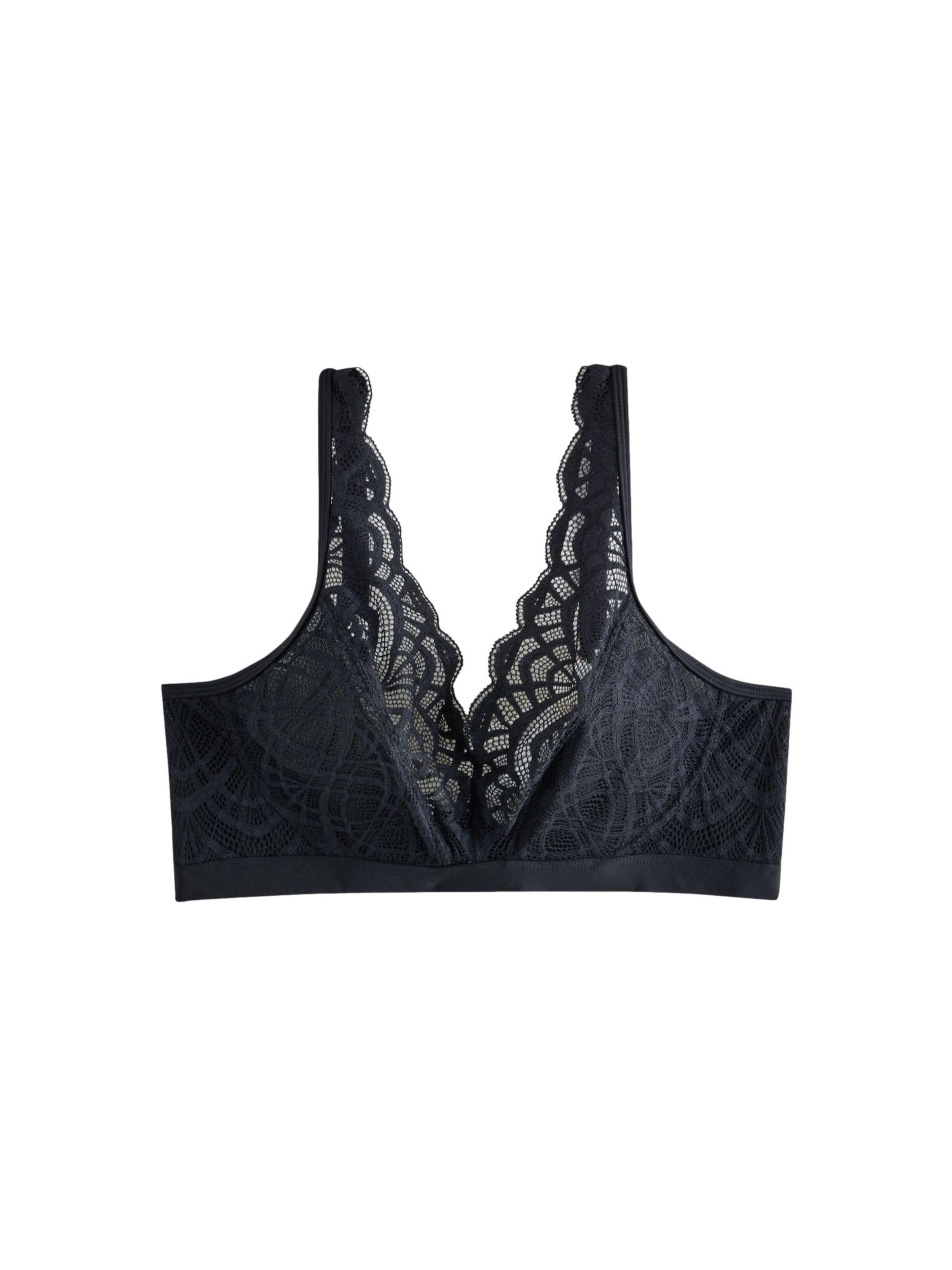 Next - Bustier Sujetador en negro: frente
