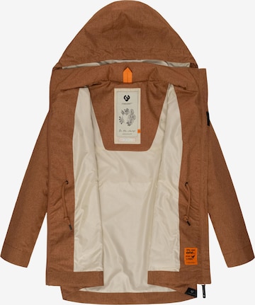 Manteau fonctionnel 'Dakkota II' Ragwear en marron