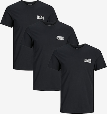 JACK & JONES Shirt 'Corp' in Black: front