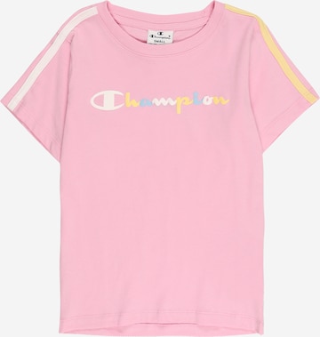 Champion Authentic Athletic Apparel T-shirt i rosa: framsida