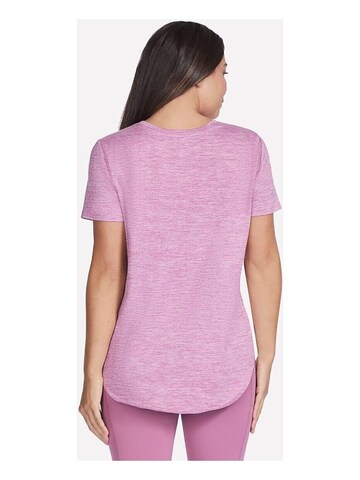 SKECHERS Shirt 'Skechers GO DRI Swift Tunic Tee' in Pink