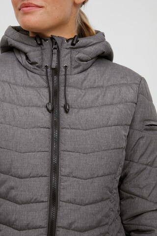 Oxmo Winter Jacket 'NELLY' in Grey