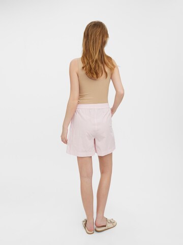 VERO MODA - Loosefit Calças 'Nibi' em rosa