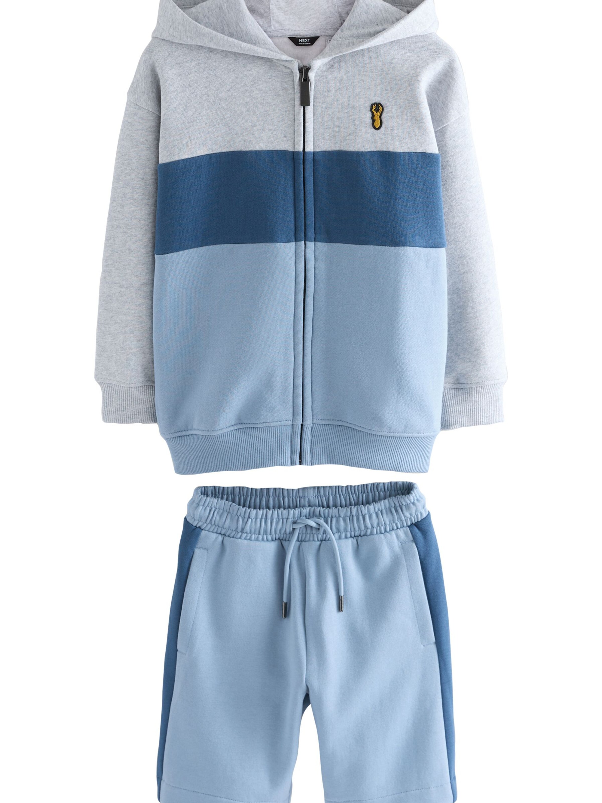 Set de la Next pe albastru: față