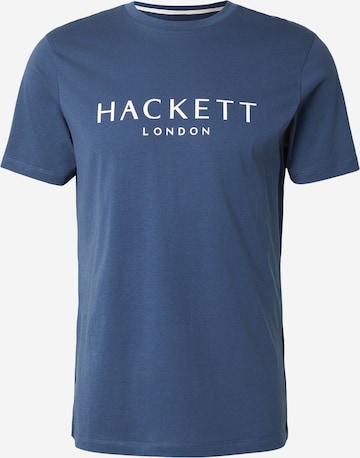 Hackett London Μπλουζάκι 'CLASC' σε μπλε: μπροστά