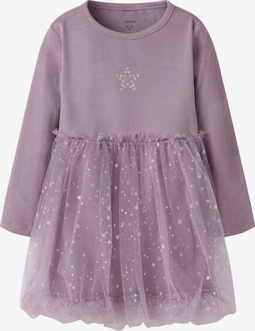 NAME IT - Vestido en lila: frente