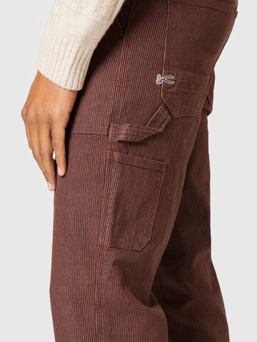 Effilé Pantalon cargo 'CARLTON WORKER' DENHAM en rouge