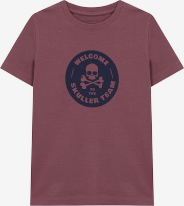 Scalpers T-shirt i lila: framsida