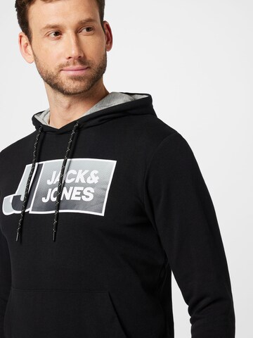 JACK & JONES Sweatshirt 'LOGAN' in Black