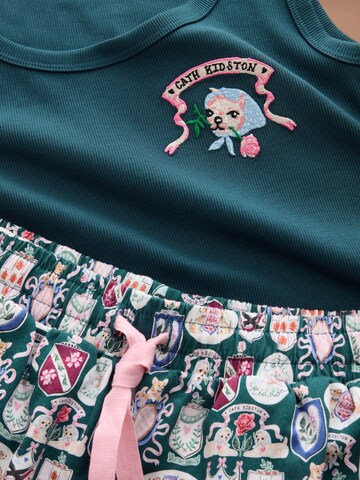 Cath Kidston - Pijama de pantalón corto en verde