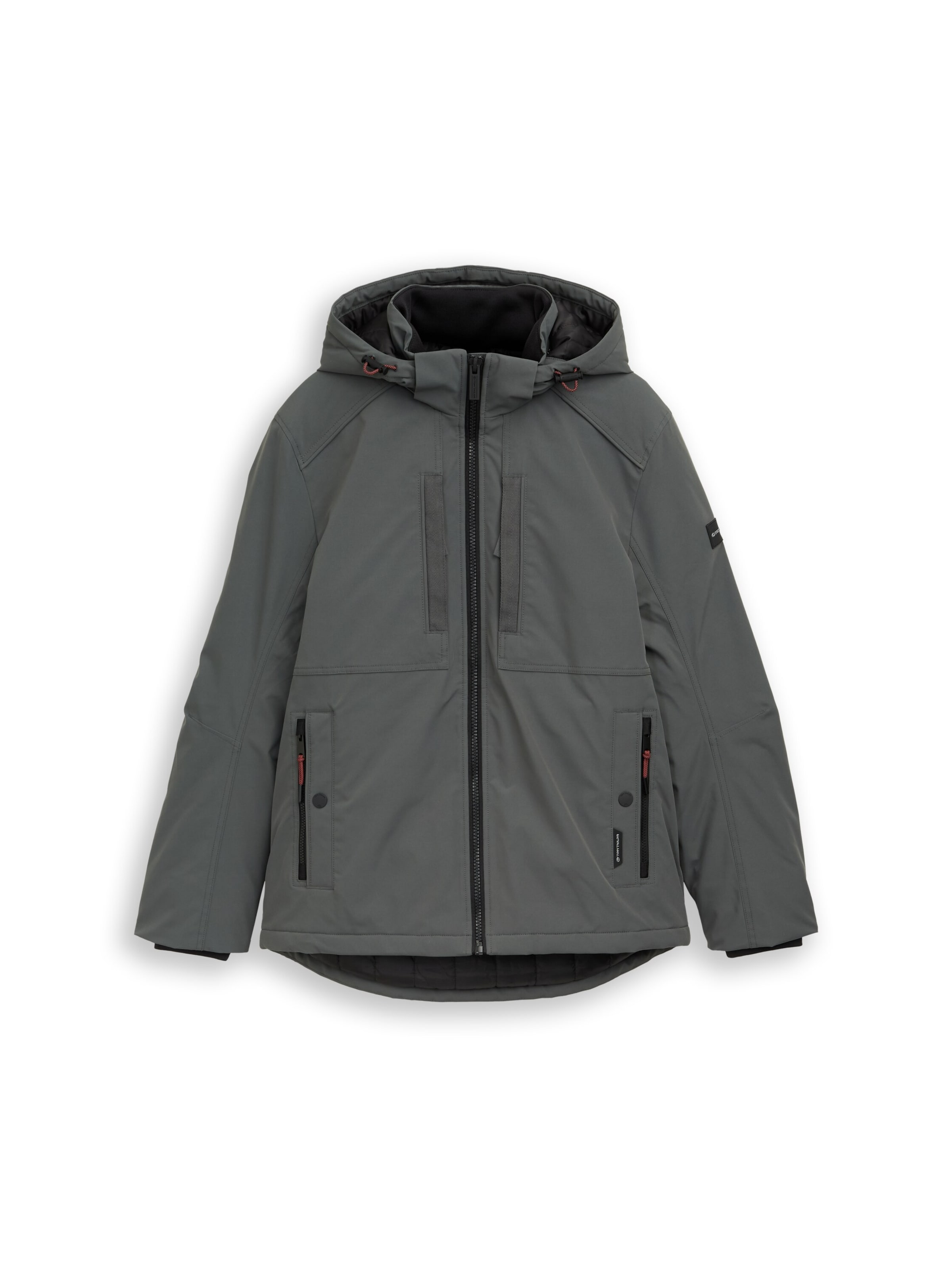 TOM TAILOR - Chaqueta de entretiempo en verde: frente