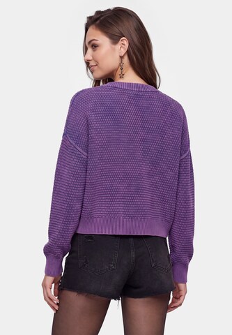 Cardigan myMo ROCKS en violet