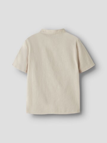 NAME IT - Ajuste regular Camisa 'NKMFalinnen' en beige