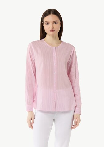 comma casual identity Sweatjacke in Pink: Vorderseite