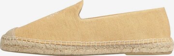 Espadrilles 'Skull' Scalpers en jaune : devant