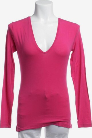 HUGO Shirt langarm S in Pink: predná strana