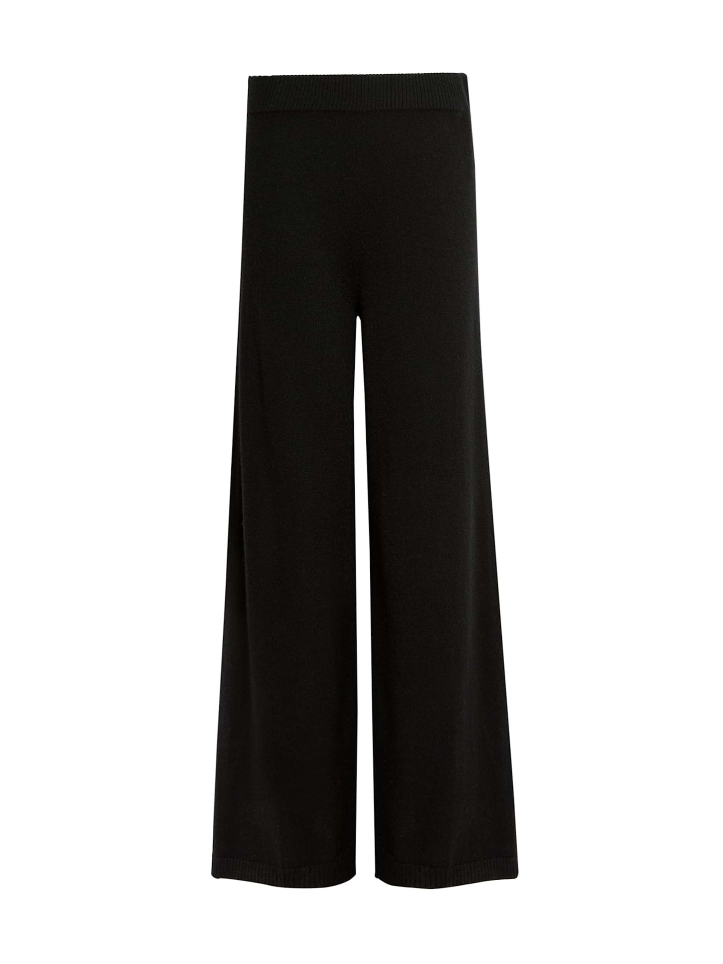 Marks & Spencer Wide Leg Hose in Schwarz: Vorderseite