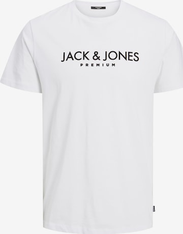JACK & JONES Shirt 'Blajake' in Wit: voorkant