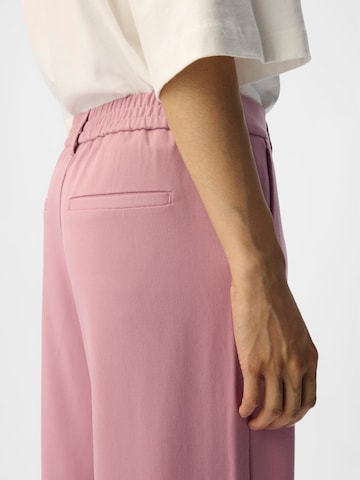 OBJECT Wide leg Chino trousers 'OBJLisa' in Purple