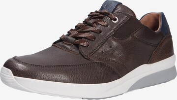 WALDLÄUFER Lace-Up Shoes in Brown: front