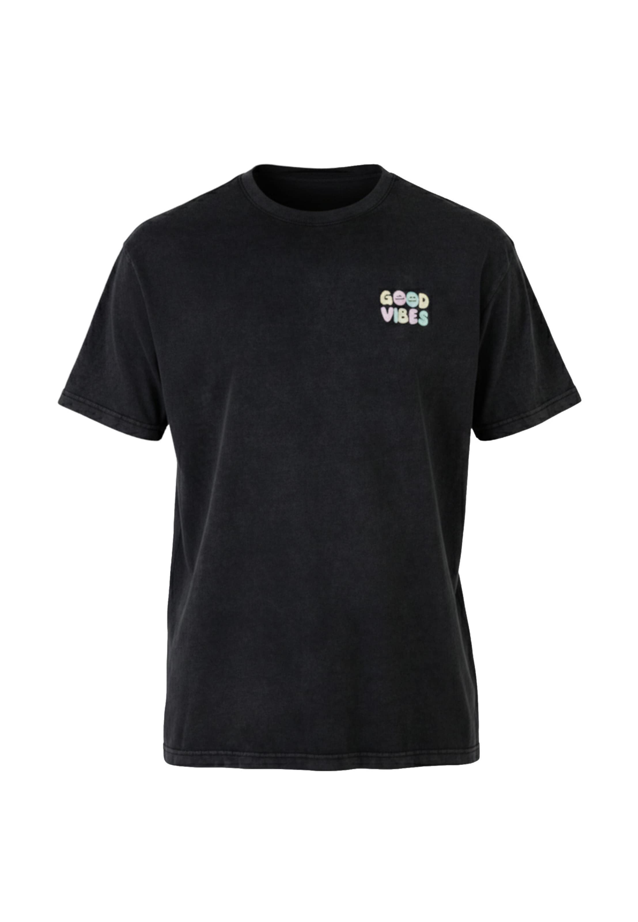 T-Shirt Kleinigkeit en noir : devant