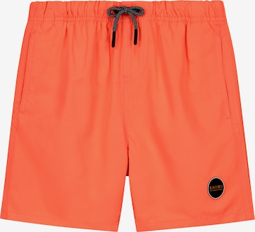 Pantaloncini da bagno 'Mike' di Shiwi in arancione: frontale