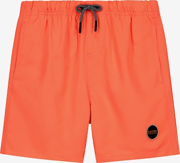 Shorts de bain 'Mike' Shiwi en orange : devant