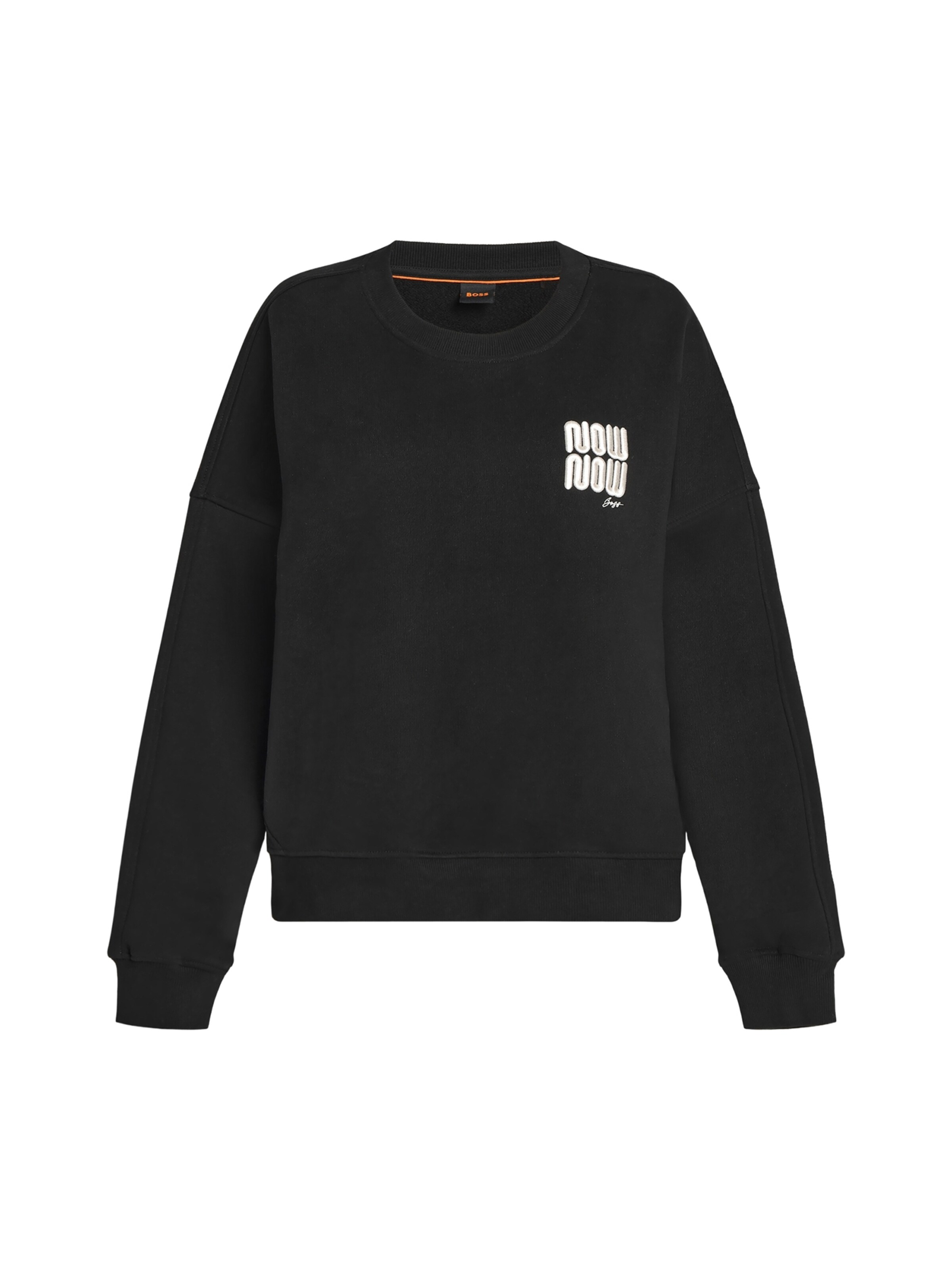 BOSS Sweatshirt 'C_Ever_6' in Schwarz: Vorderseite