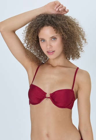 LSCN by LASCANA Bikinitop in Rood: voorkant