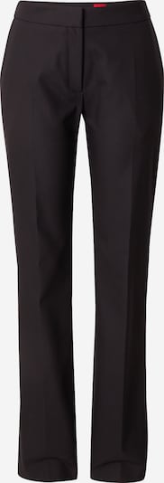 HUGO Spodnie w kant 'Haralie' w kolorze czarnym, Podgląd produktu