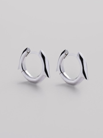 REYTEL Earrings 'THE THORN' in Silver