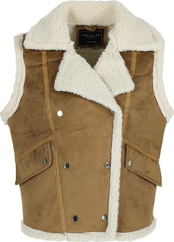 LolaLiza Between-Season Jacket in Beige: front