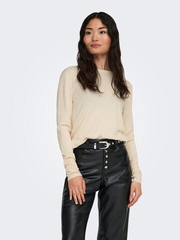 ONLY Pullover i beige