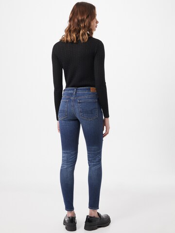 American Eagle Regular Jeans in Blauw