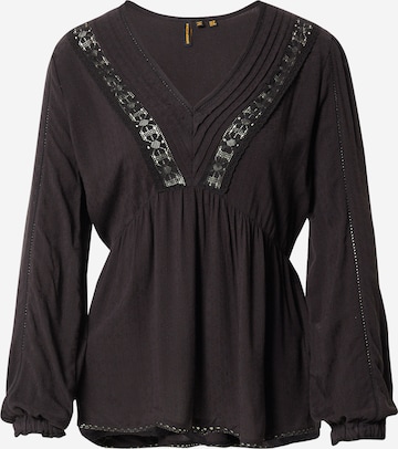 Superdry Bluse 'JENNY' in Schwarz: predná strana