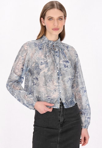 DreiMaster Vintage Блузка 'Vintage' в Синий: спереди