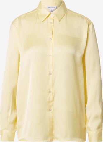 Camicia da donna di Warehouse in giallo: frontale