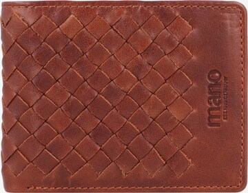 mano Wallet 'Don Luca' in Brown: front