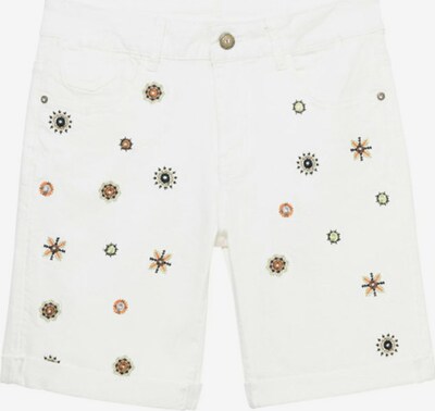 Jeans 'GRECIA' Desigual di colore marrone scuro / menta / arancione / nero / bianco, Visualizzazione prodotti