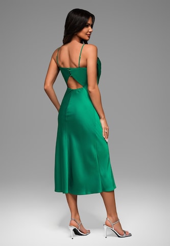 Ombre Avondjurk in Groen