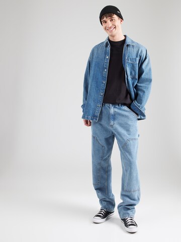 T-Shirt 'Hassan' ABOUT YOU en gris