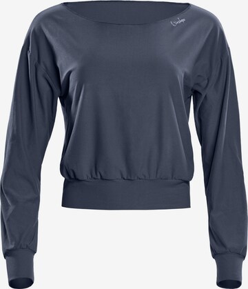 Winshape Funktionsshirt 'LS003LS' in Grau: predná strana