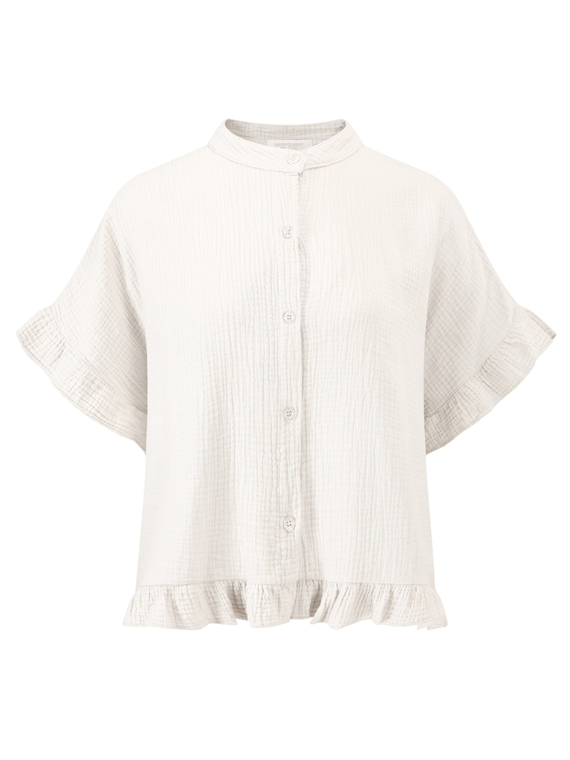 SASSYCLASSY Shirt in Beige: front