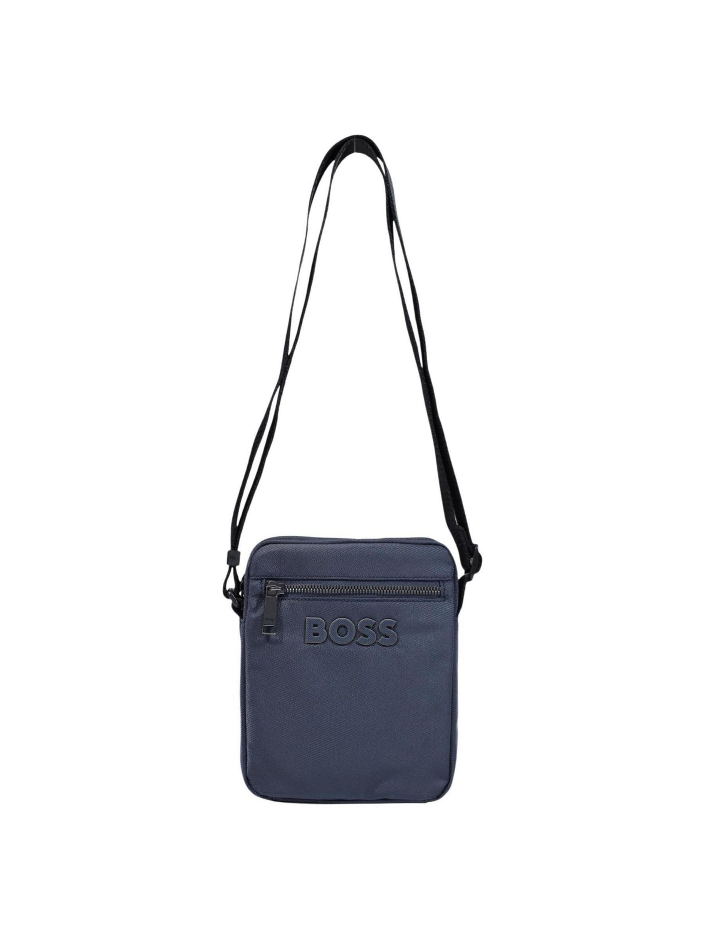 BOSS Crossbody bag 'Catch 3.0 NS Zip NW 50567814' in Blue: front