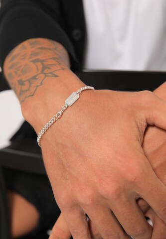 Bracelet KUZZOI en argent : devant