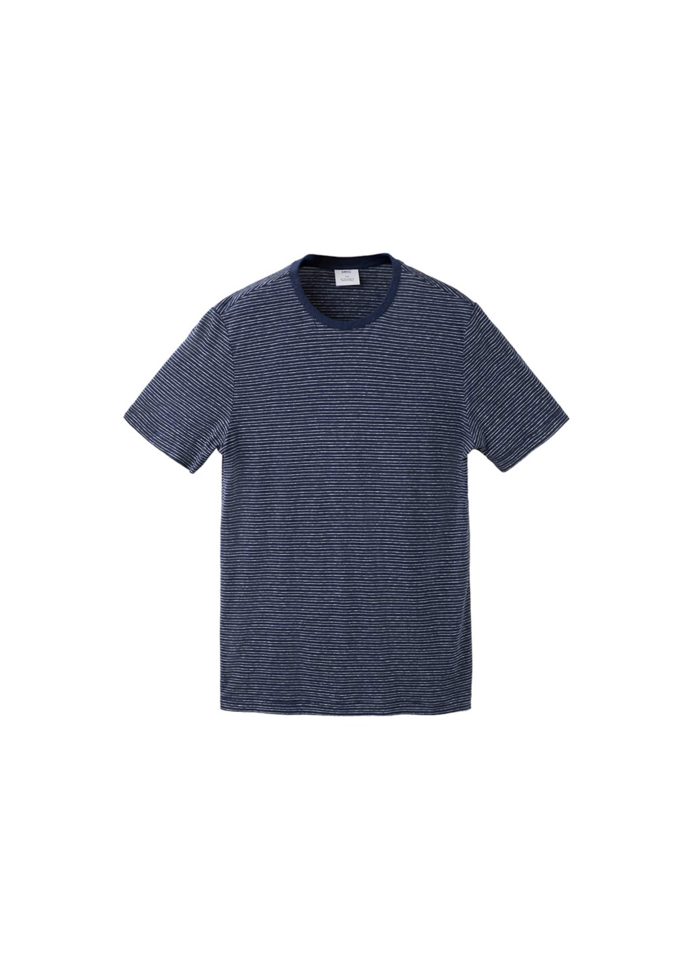 MANGO MAN T-Shirt 'Limar' in Blau: Vorderseite