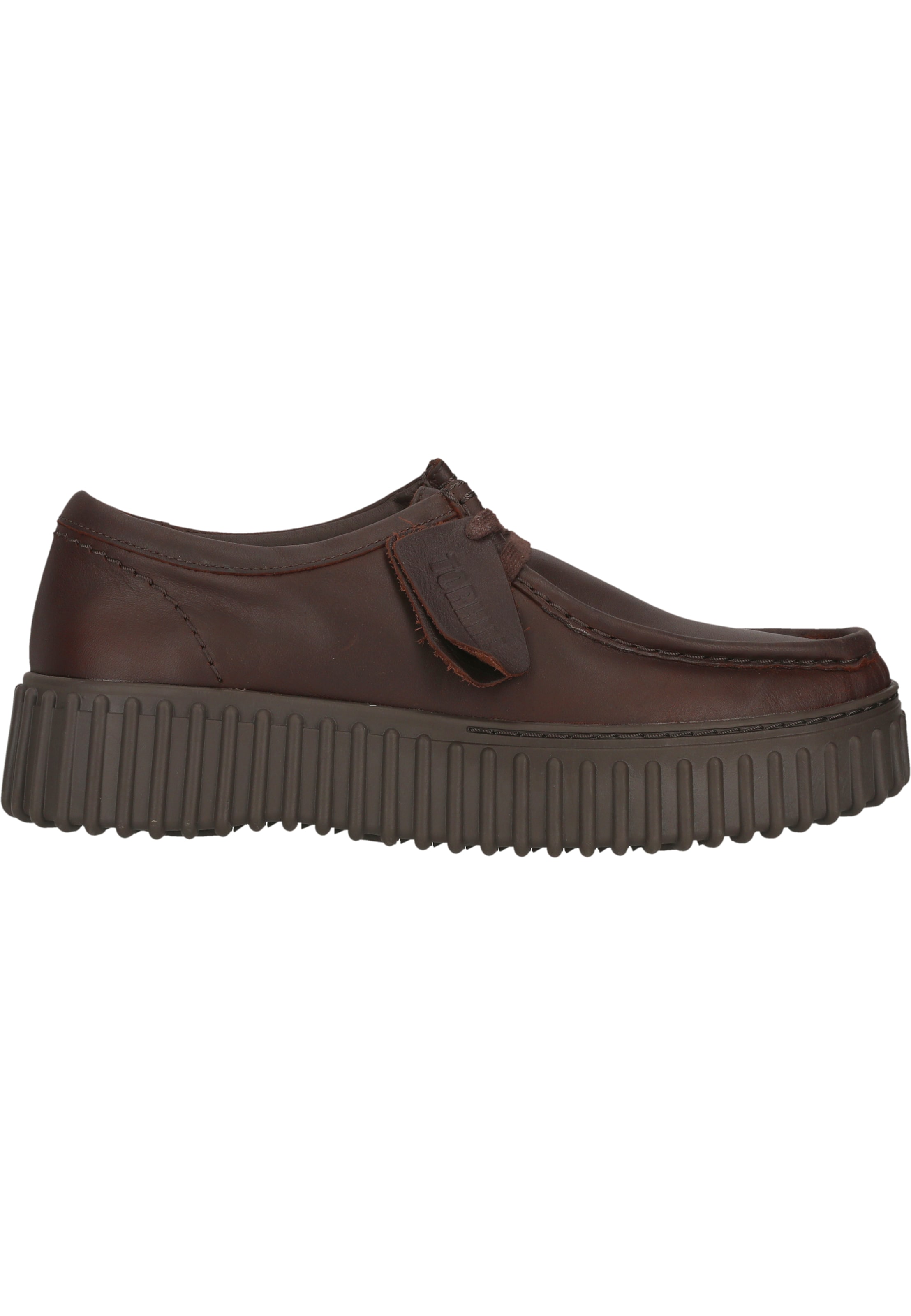 CLARKS Schnürschuh 'Torhill Bee' in Braun